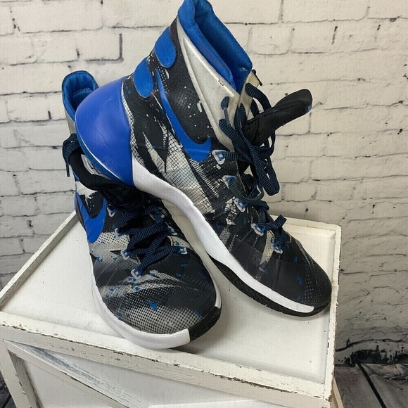 Nike Mens Basketball Shoes Size 12 Hyper Dunk 2015 Style 749567 140 Athletic Rck - Picture 6 of 12